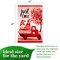 G128 Valentine's Day Just Love Gnome Truck Garden Flag 12x18 In Double Sided Yard Garden Lawn Decoration